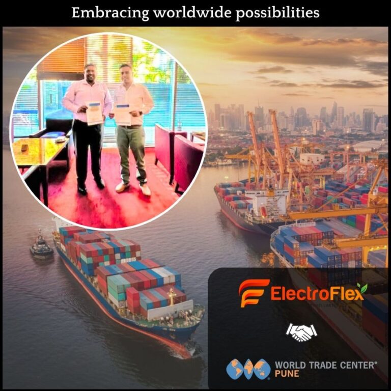 Electroflex Engineering renews membership with WTC Pune