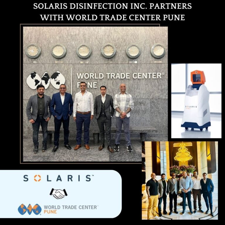 Solaris Robots Signs MoU With World Trade Center Pune