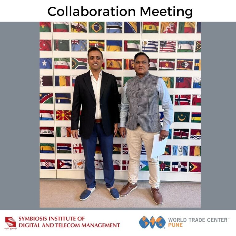 WTC Pune Collaborates with Symbiosis Institute of Digital & Telecom Management