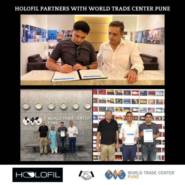 WTC Pune Signs MoU With Holofil